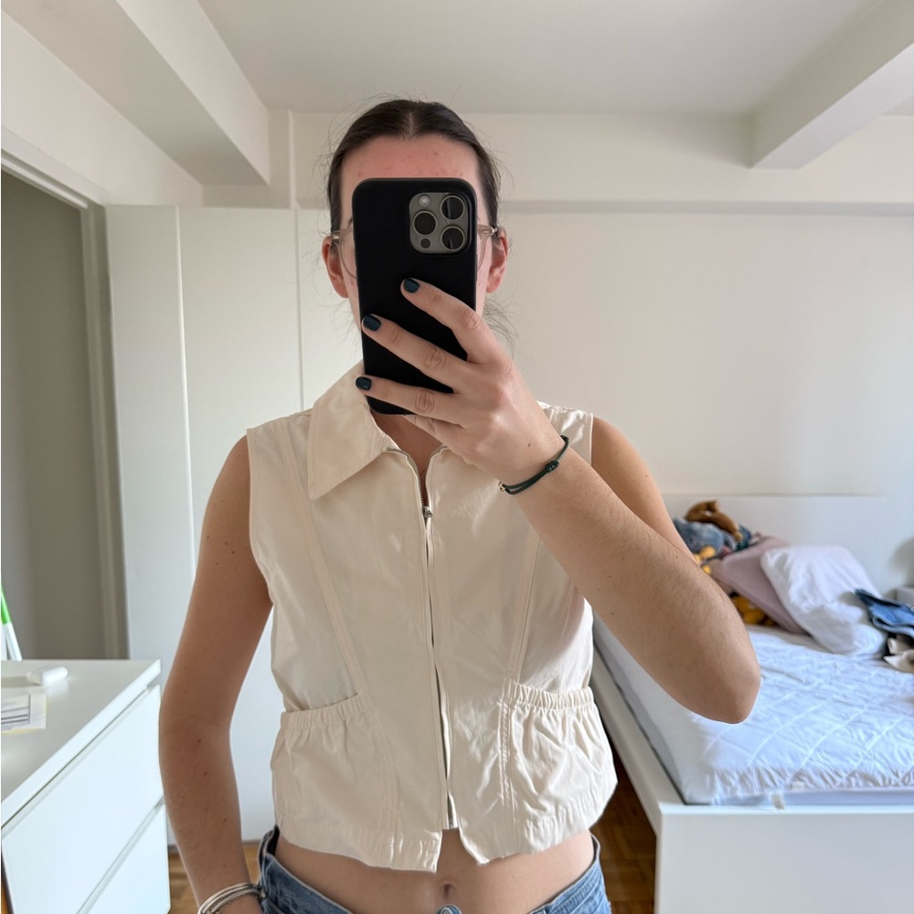 Zara Cargo Zip-Up Top